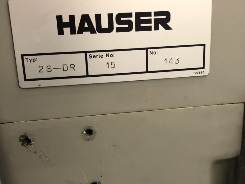 Hauser 2S-DR